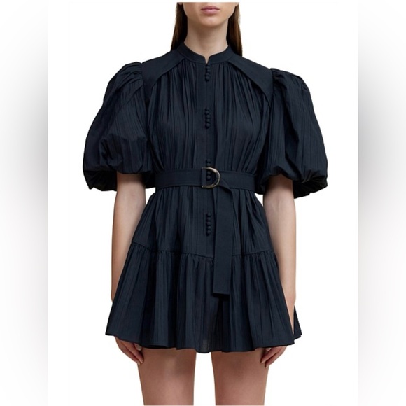 black mini dress tube Gil Rodriguez
